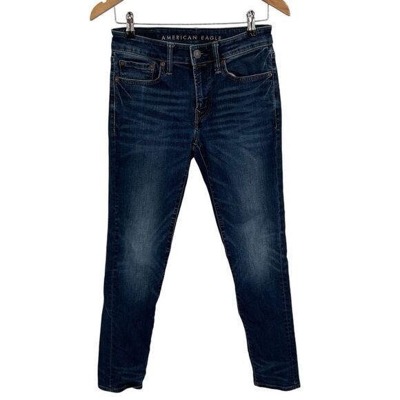 American Eagle men’s skinny stretch jeans size 28x30 - Picture 1 of 7
